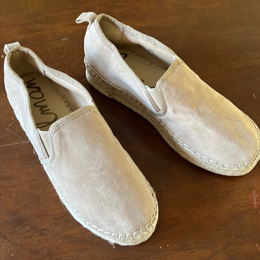 Sam Edelman NBW tan espadrilles